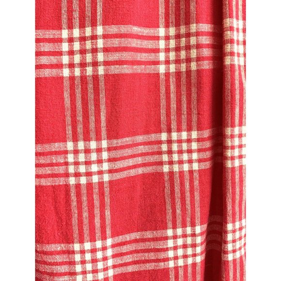 Christopher Rand Shirt Mens M Pink/White Check Stand Collar Button Up  Pockets - Picture 5 of 8